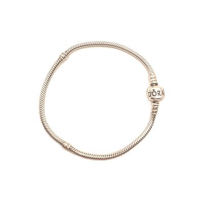 Sterling Silver Pandora Snake Bracelet- Size: 7.5"