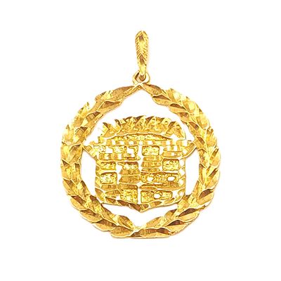 10k Gold Cadillac Pendant/Charm