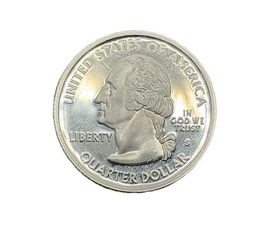 2006-S North Dakota Silver Proof Quarter