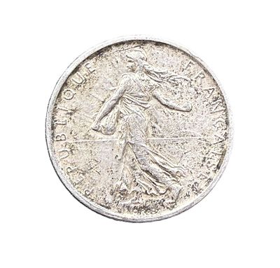 1960 France Silver 5 Francs Semeuse Coin