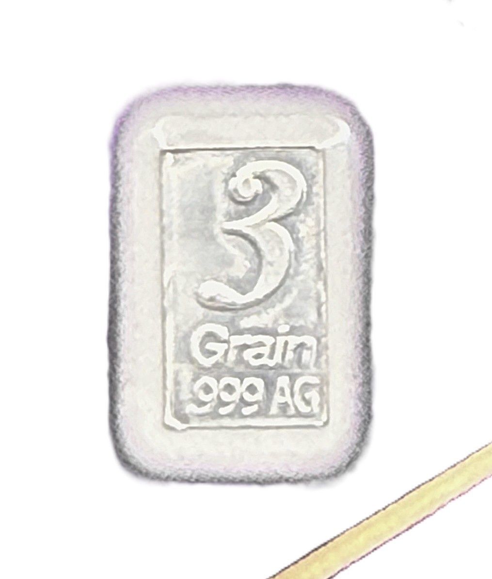 Benchmark Strategic Metals 3 Grain .999 Fine Silver Bar