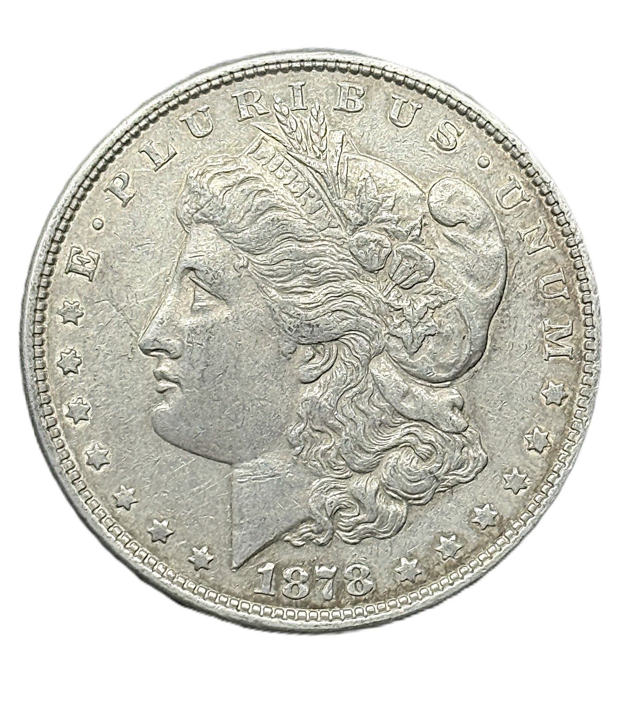 1878 Morgan Silver Dollar - First Year Issue