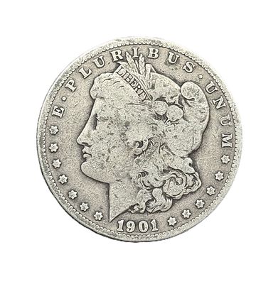 1901-S Morgan Silver Dollar