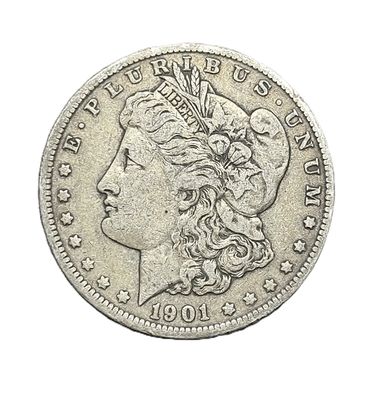 1901-O Morgan Silver  Dollar