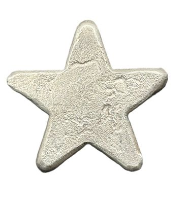 1.49 oz Hand Poured Sterling Silver Star