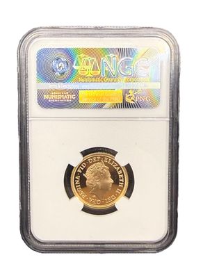 2018 Great Britain Gold Sovereign Sapphire Anniversary Privy Mark NGC PF70 Ultra Cameo First 150 Struck