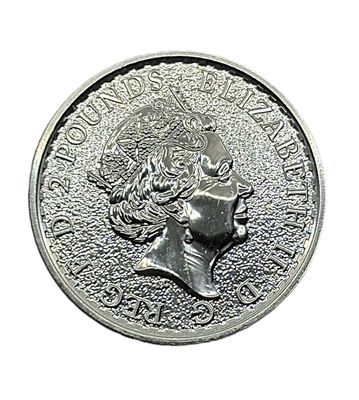 2017 Great Britain 1 oz Silver Britannia Coin BU