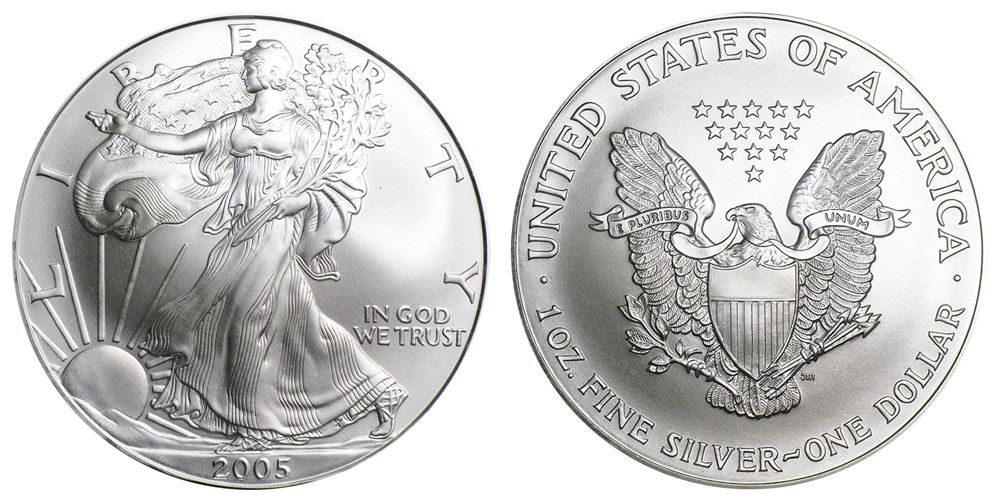 2005 American Silver Eagle-