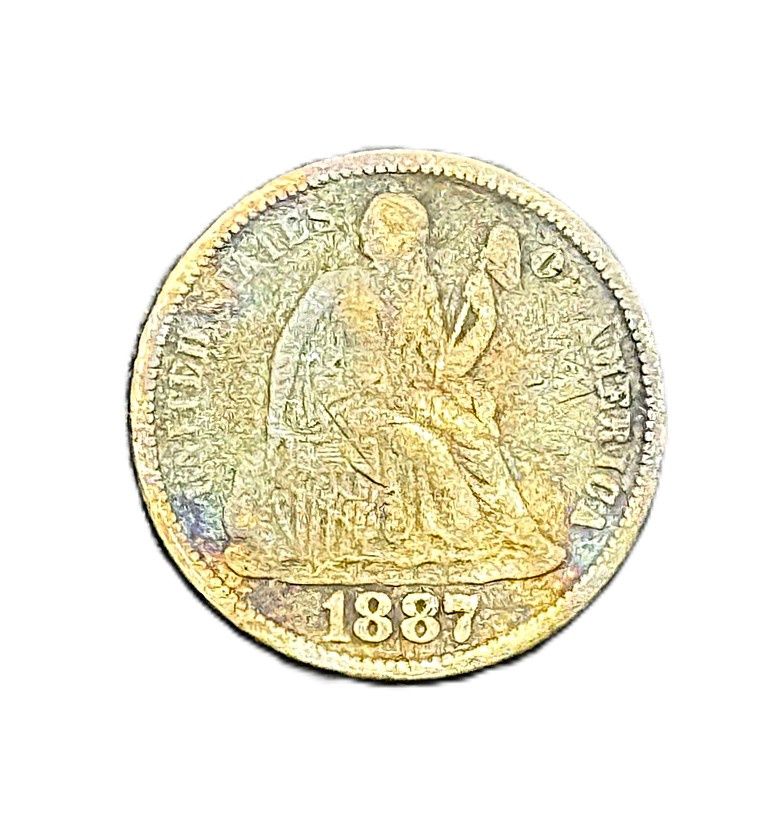 1887 Seated Liberty Dime