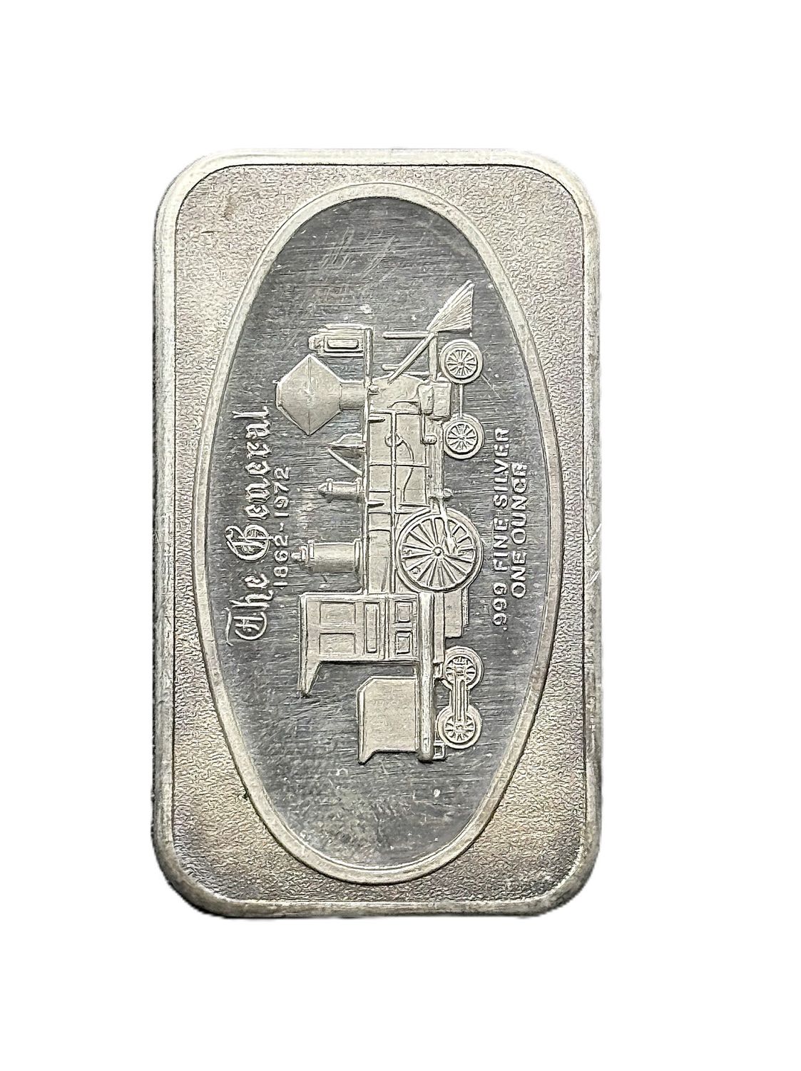 Madison Mint The General 1862-1972 1 oz .999 Fine Silver Bar