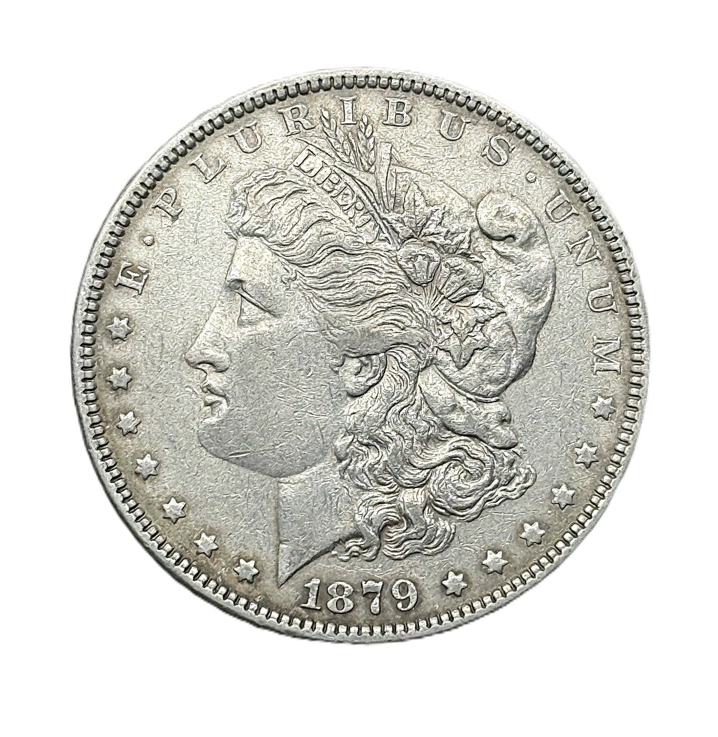 1879 Morgan Silver Dollar Coin