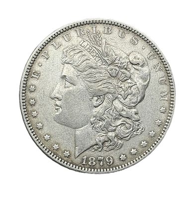 1879 Morgan Silver Dollar Coin