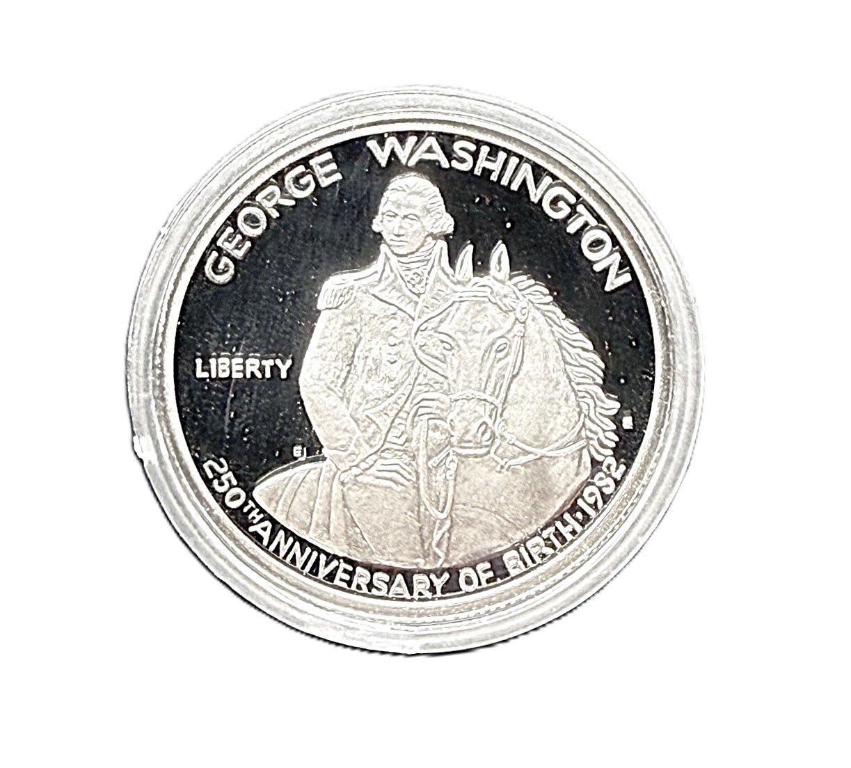1982-S George Washington 250th Anniversary Proof Silver Half Dollar