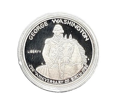 1982-S George Washington 250th Anniversary Proof Silver Half Dollar