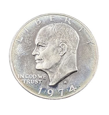 1974-S Eisenhower Silver Dollar