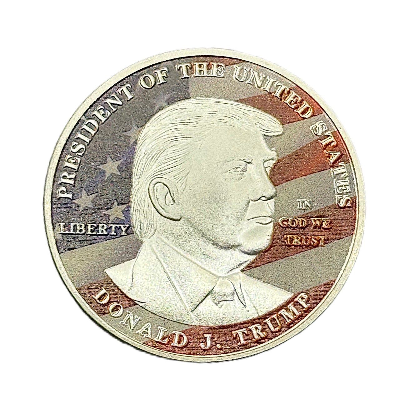 Donald J. Trump President of the United States 1 oz Copper Bullion Round BU