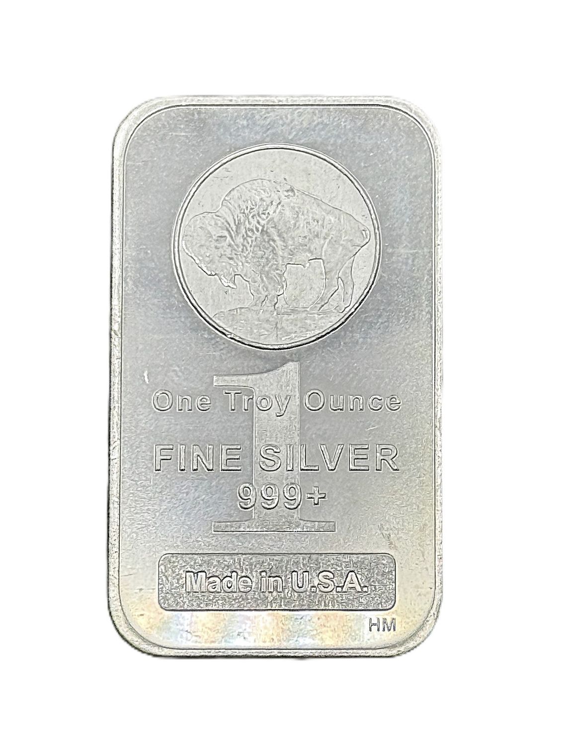 Highland Mint Buffalo Silver Bar 1oz