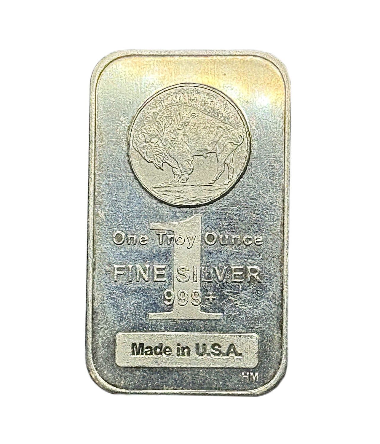 Buffalo Highland Mint Silver Bar-1oz- .999 Fine