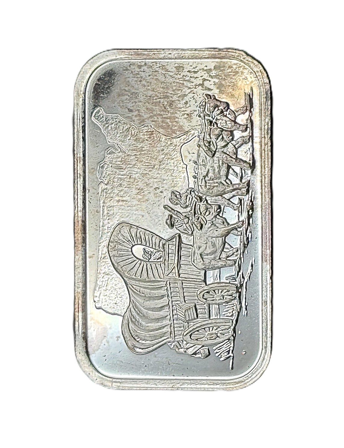 SilverTowne Oregon Trail 1 oz Silver Bar