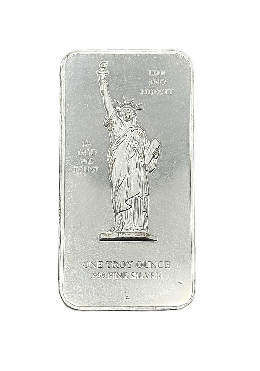 Vintage The New Millennium Group Statue of Liberty 1 oz  Silver Bar