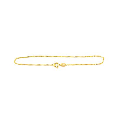 14k Gold Bracelet- Size: 7"