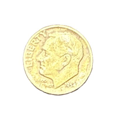 1954 Roosevelt Dime