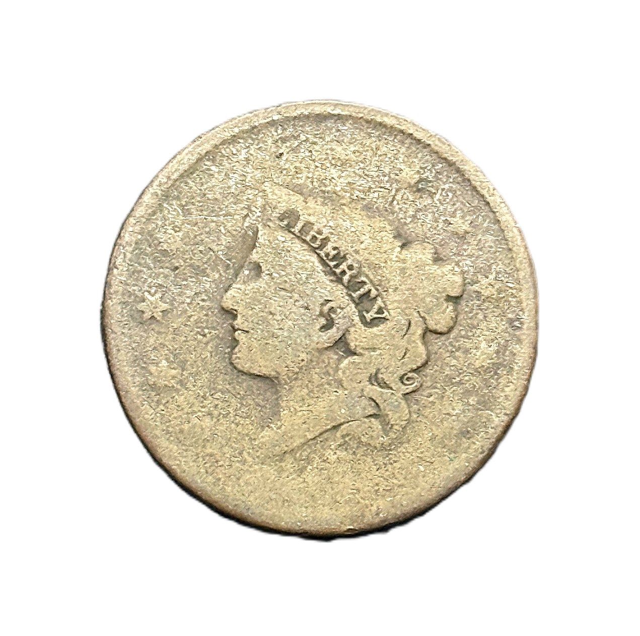 Coronet Head Large Cent US 1 Cent Date Unknown