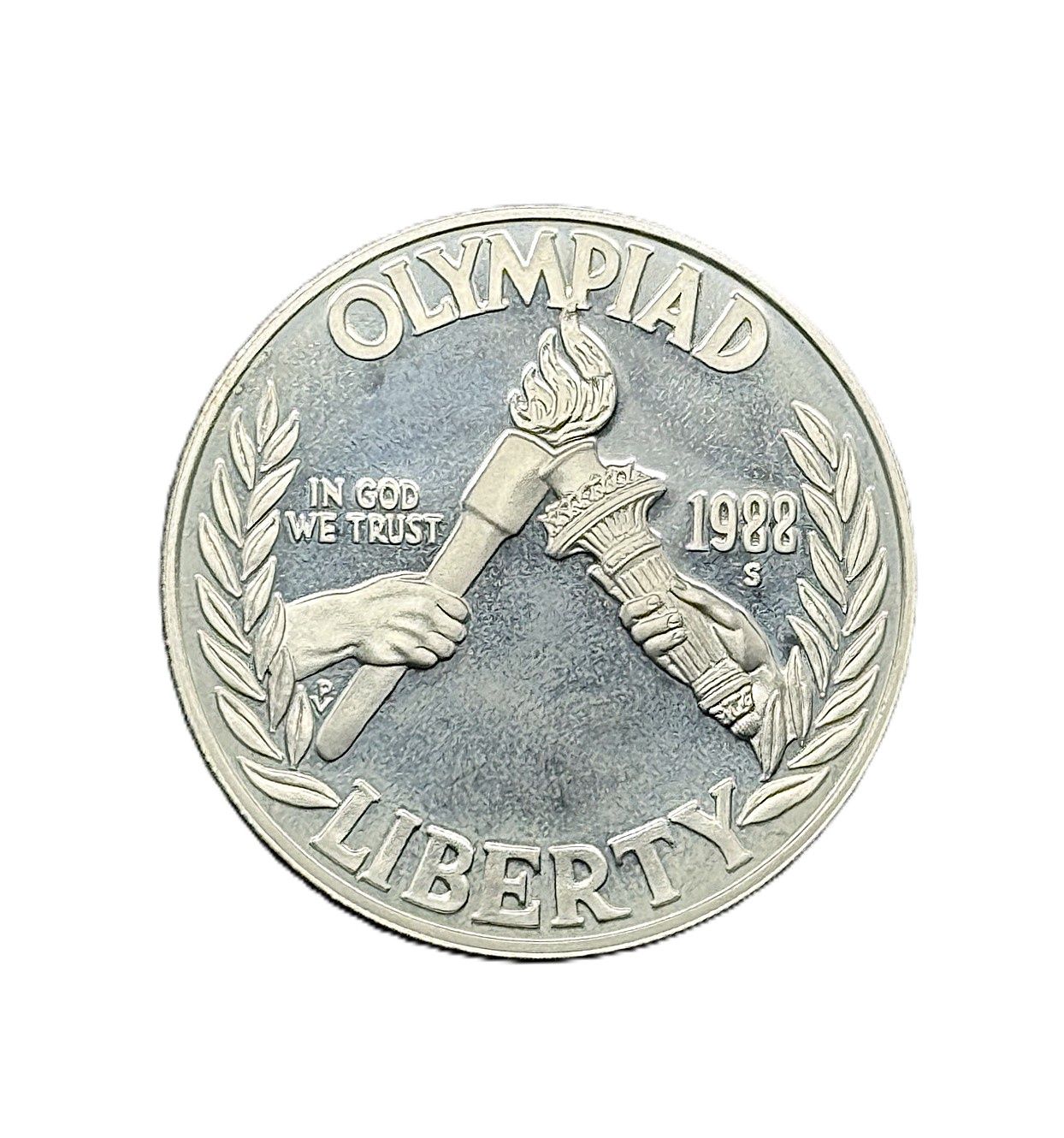 1988-S Olympic Commemorative Silver Dollar Proof US Mint with OGP