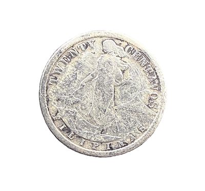 1919-S Philippines 20 Centavos Silver Coin