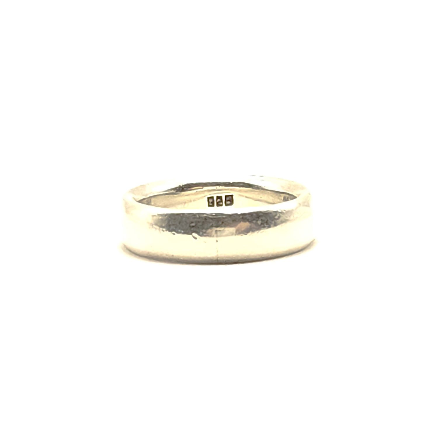 Sterling Silver Band- Size: 8