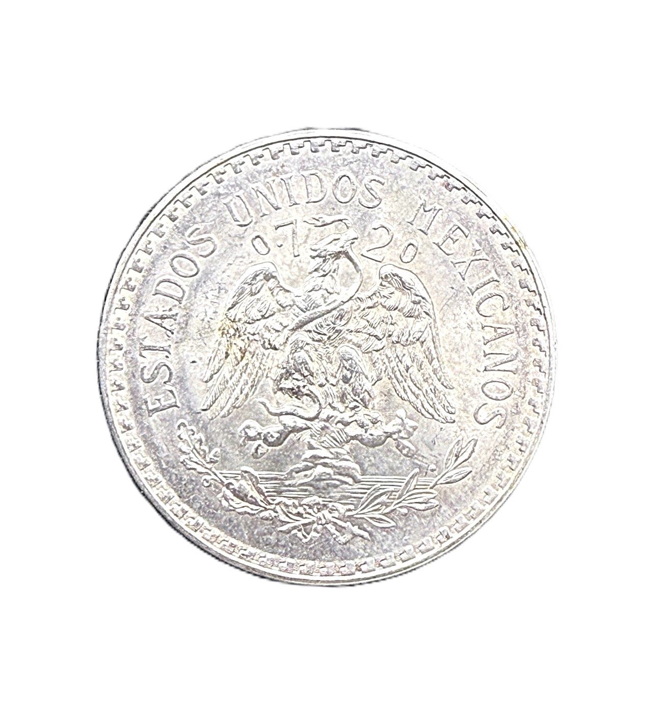1943 Mexico 1 Peso Silver Coin