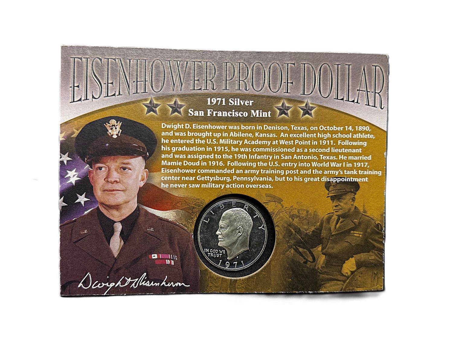 1971-S Eisenhower Silver Proof Dollar