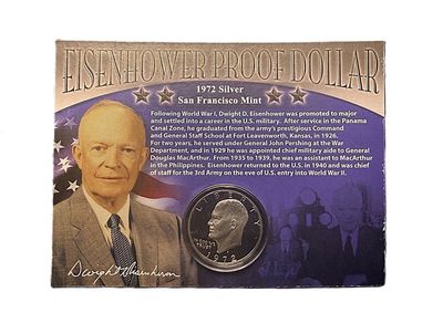 1972-S Eisenhower 40% Silver Proof Dollar