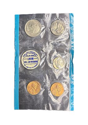 1968  US Mint Set - Philadelphia and San Francisco- Uncirculated