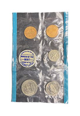1968  US Mint Set - Philadelphia and San Francisco- Uncirculated