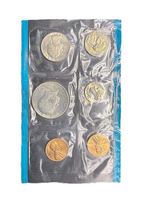 1971 US Mint Set- Philadelphia &amp; San Francisco- Uncirculated