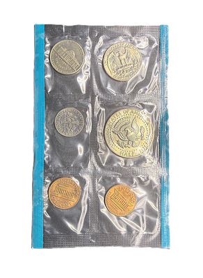 1971 US Mint Set- Philadelphia &amp; San Francisco- Uncirculated