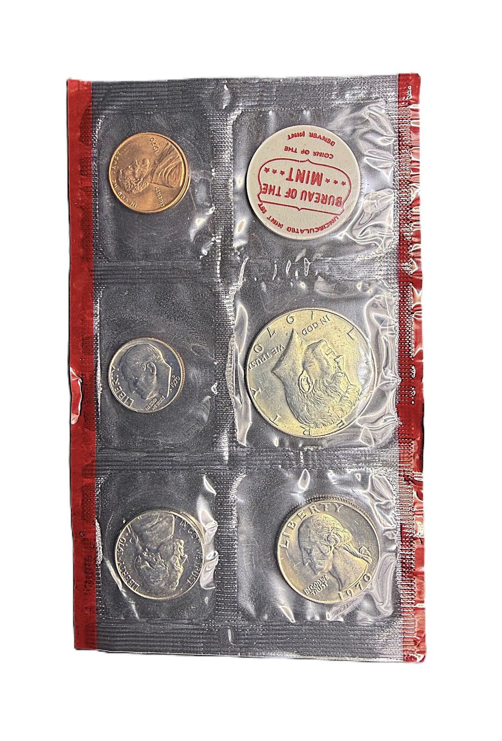1970 U.S. Mini Mint Uncirculated Coin Set Denver Mint