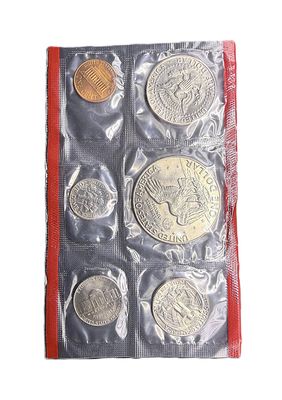 1974-D US Mint Set- Denver- Uncirculated with Eisenhower Dollar