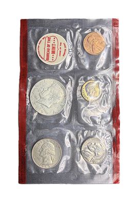 1969-D US Mint Set- Denver- Uncirculated