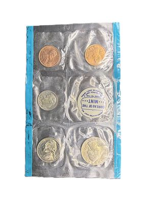 1969 US Mint Set- Philadelphia &amp; San Francisco- Uncirculated