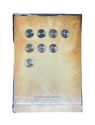 Westward Journey Jefferson Nickel 8-Coin P&amp;D Collection - Rare Coin Collector’s Club