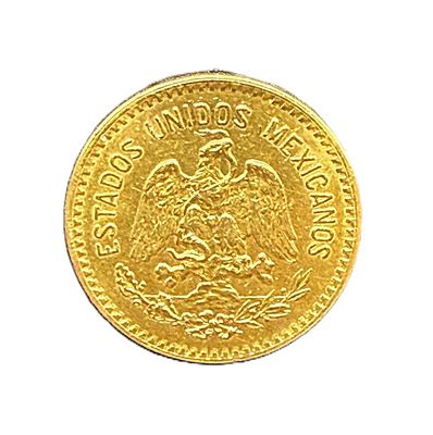 1959 Mexico 10 Pesos Gold Coin