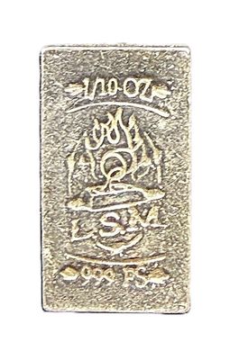 1/10 oz- Local Silver Mint- Silver Bar- .999 Fine
