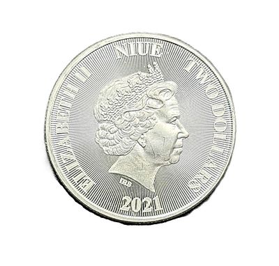 2021 Niue 1 oz Tree of Life Silver $2 Coin