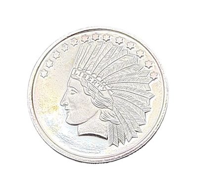 1 oz Silver Indian Head Round