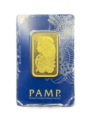 1oz PAMP Suisse Lady Fortuna Gold Bar