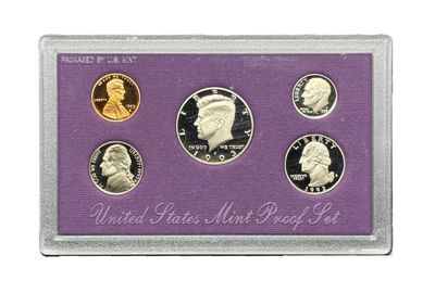 1993-S United States Clad Proof Mint Set- San Francisco- OGP- COA
