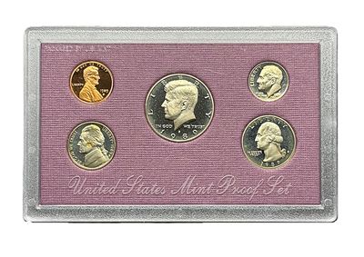 1989-S United States Clad Proof Mint Set- San Francisco- OGP- COA