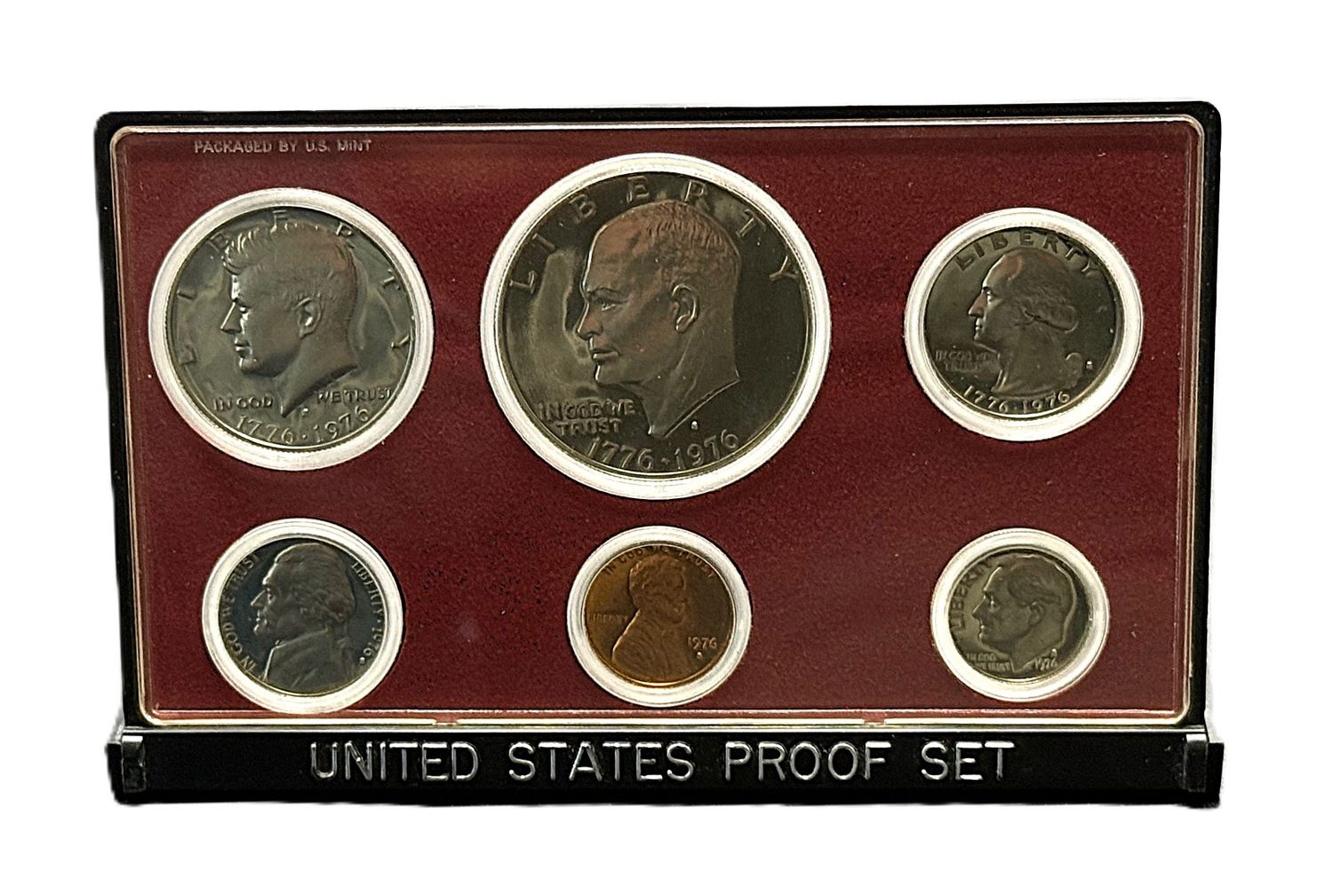1976-S United States Mint 6-Coin Bicentennial Proof Set OGP